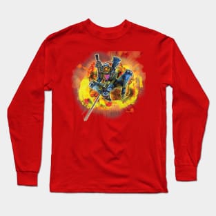 Cool Robots Don't Look at Explosions (Pathfinder) Long Sleeve T-Shirt